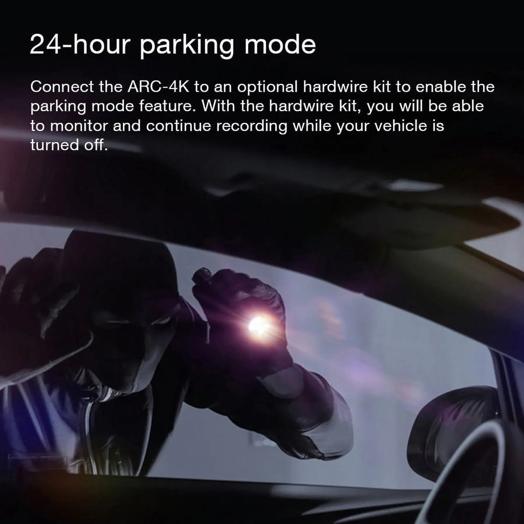 Rear-View Rear, Mount Dual-Channel Seamless Parking Front Design 10" Mode, GRDIAN Mirror Touchscreen, Arc4K Magnetic and Camera,
