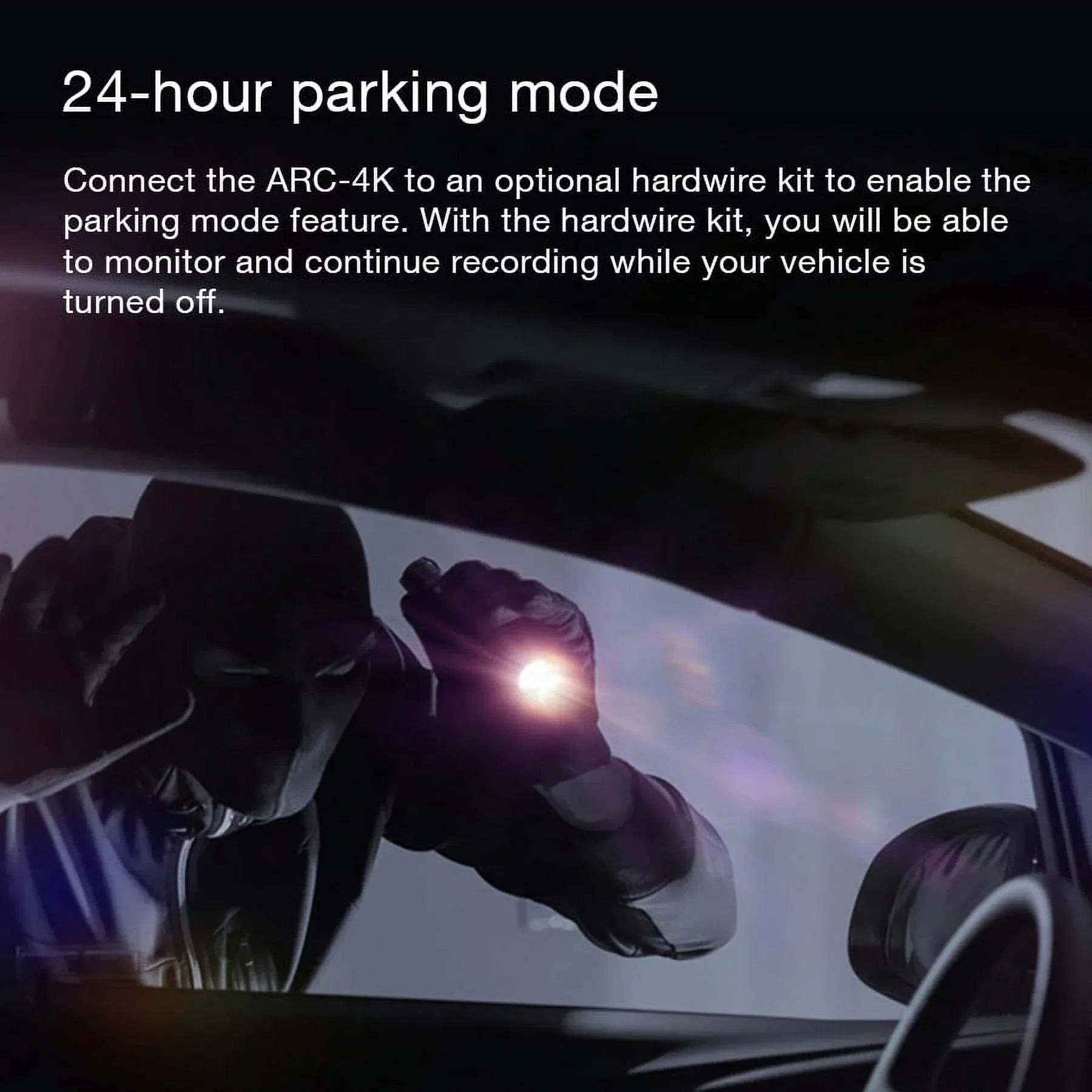 Rear-View Rear, Mount Dual-Channel Seamless Parking Front Design 10" Mode, GRDIAN Mirror Touchscreen, Arc4K Magnetic and Camera,