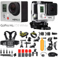 WiFi 35in1 ft Edition White Restored underwater Camcorder MP + HERO3 Kits GoPro up 131.2 camera action 1080p to 5.0 (Refurbished)