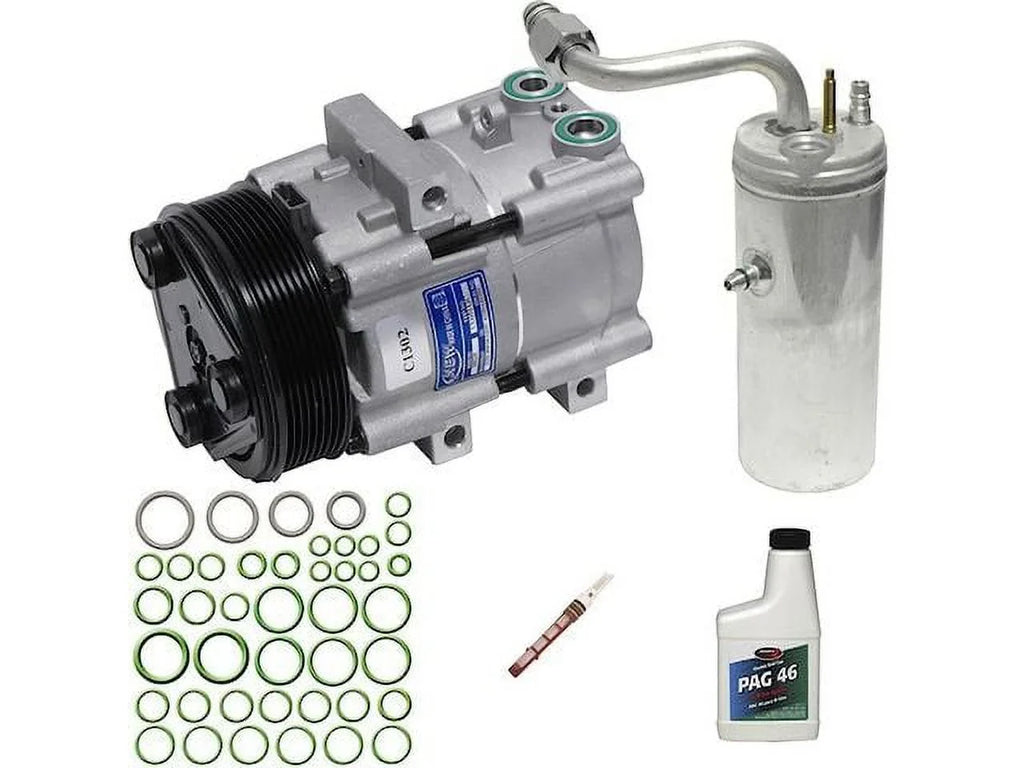 Ford 2007 Kit with 2006 2000 A/C F250 Compatible Super 2004 2003 - - Compressor 1999 2005 - Duty 2001,