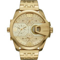 TIME UBER DIESEL WATCH STAINLESS GOLD MEN'S CHIEF DZ7447 TONE MULTI