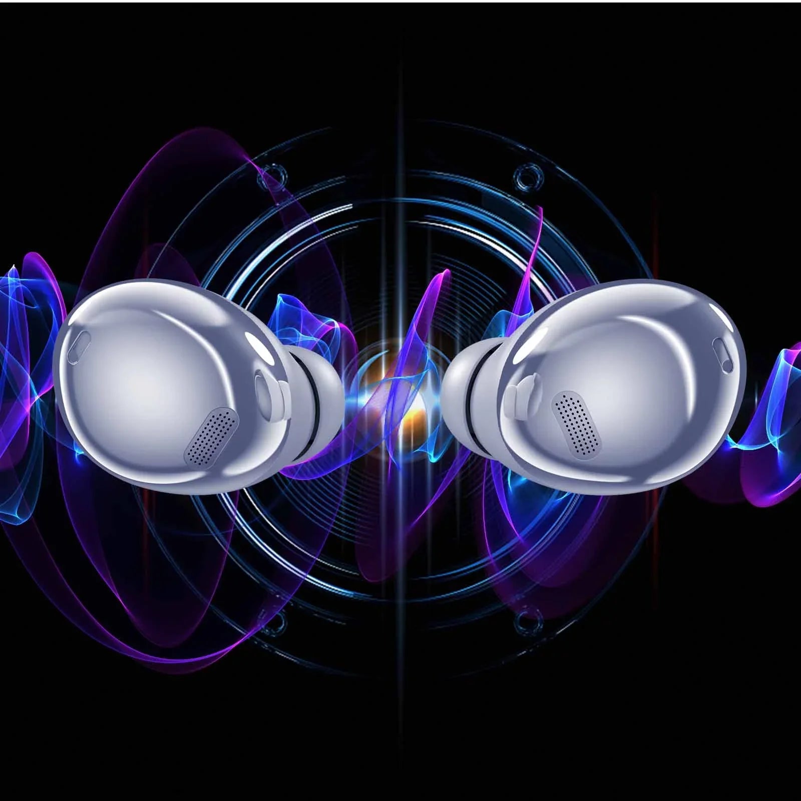 Noise Street Pro With Lite Buds True Charging (2017) Cancelling Purple Bluetooth (Wireless P8 UrbanX Earbuds For Case Wireless Included) Active