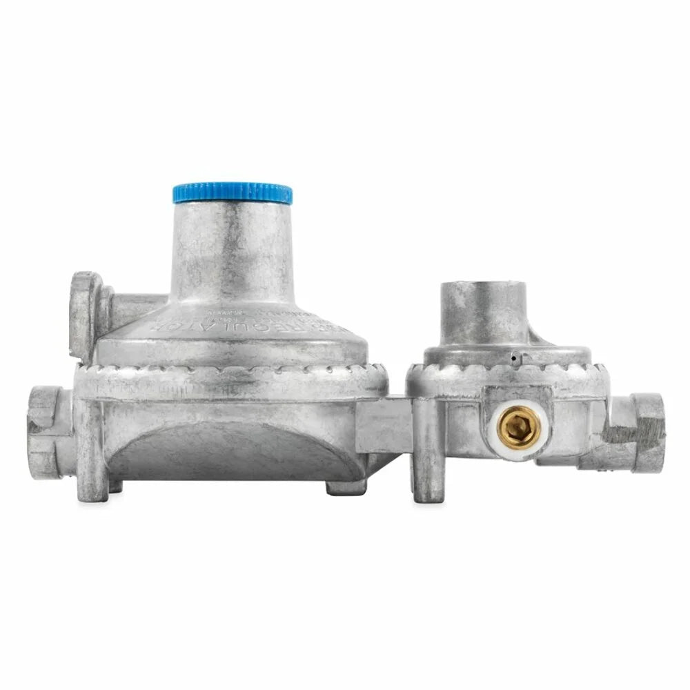 Silver (59313) - Regulator 2-Stage Vertical Propane RV Camco