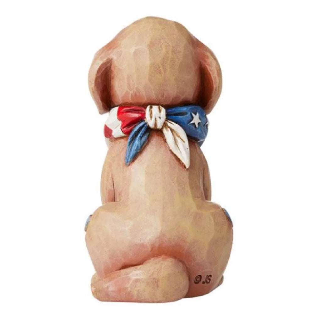 American 6006442 Shore Scarf Mini Jim Puppy Patriotic