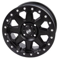 2020-2022 Wheel XT Black Beadlock HD10 Can-Am Matte + Pro Tusk 2.0 Defender 4/137 Uinta 14x7 For 5.0