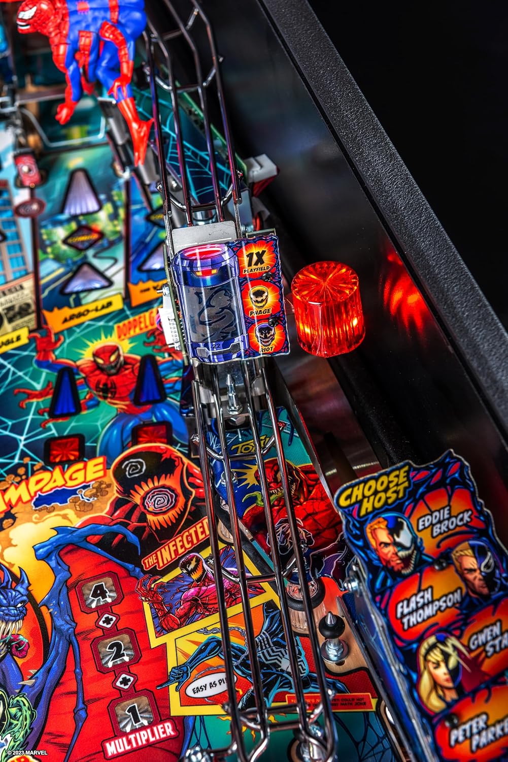 Stern Pinball Venom with Insider Connected, Premium Edition Arcade Pinball Machine