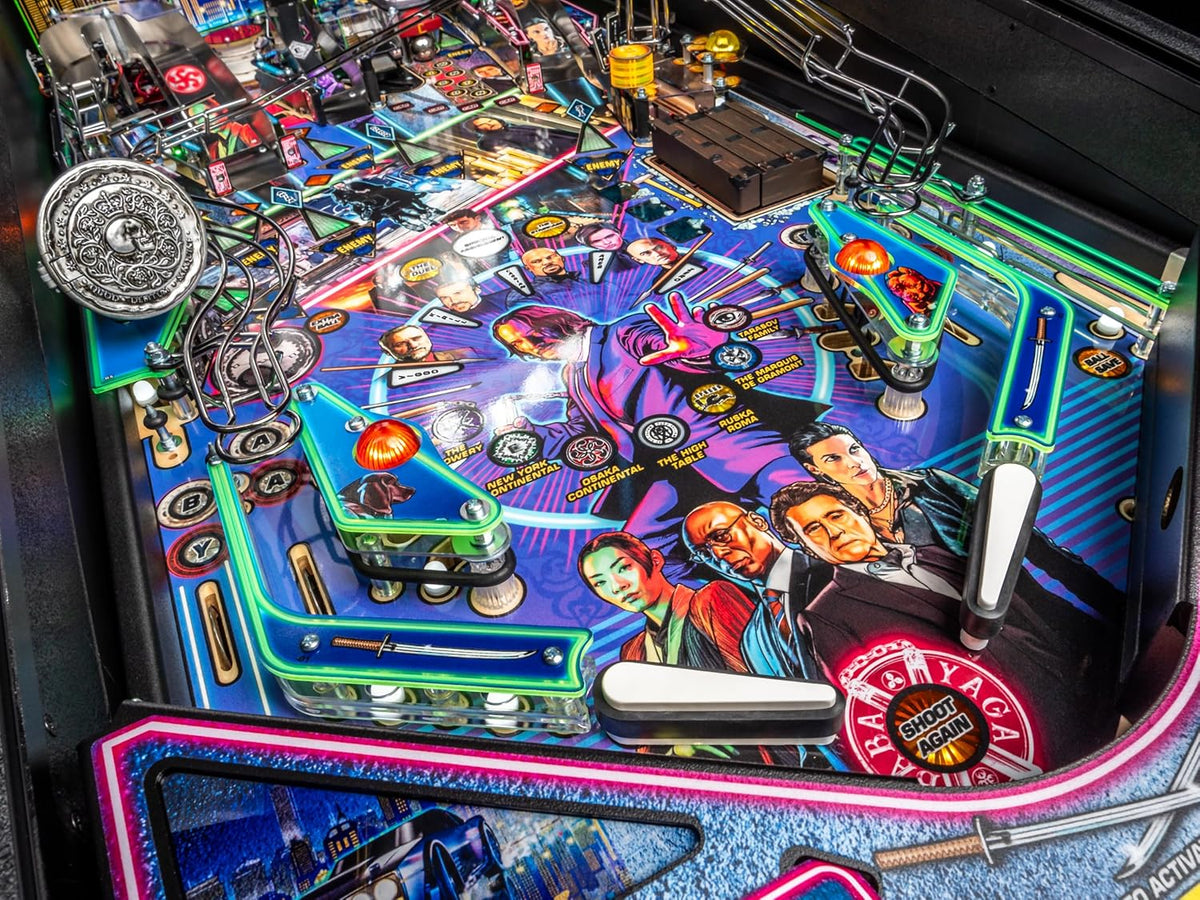 Stern Pinball John Wick with Insider Connected, Premium Edition Arcade Pinball Machine