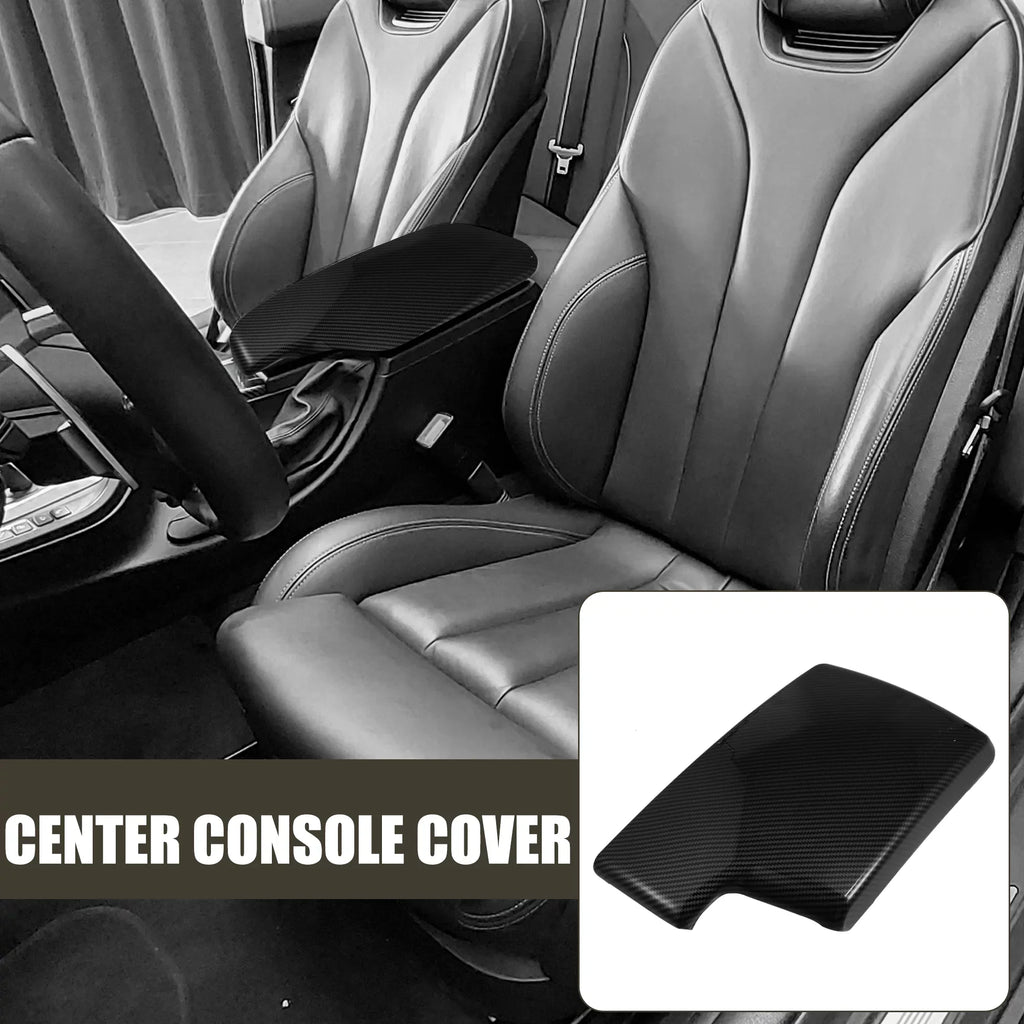 Series Storage Box E91 E90 Armrest 3 Pattern for Console Cover Unique Protector Box Center Fiber BMW Carbon Bargains Car