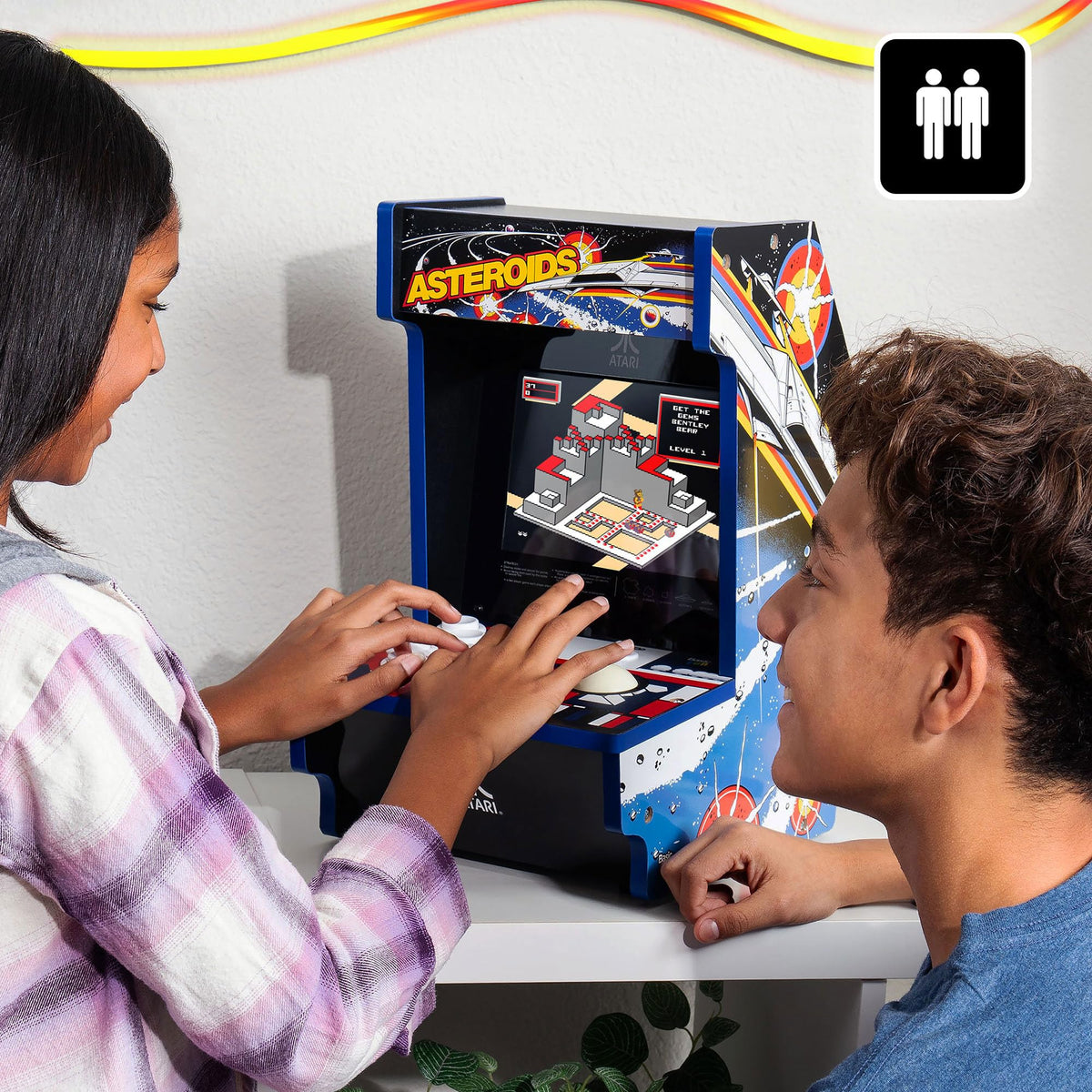 Arcade Classics WWE Counter Series Game Machine with 4 Games