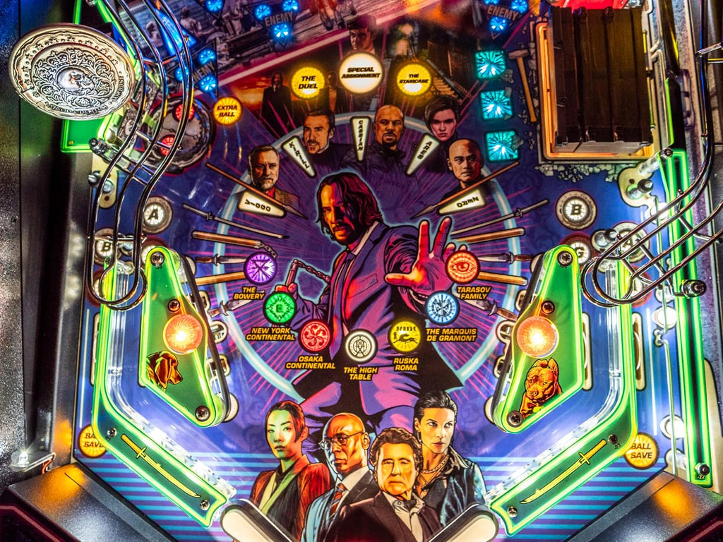 Stern Pinball John Wick with Insider Connected, Premium Edition Arcade Pinball Machine