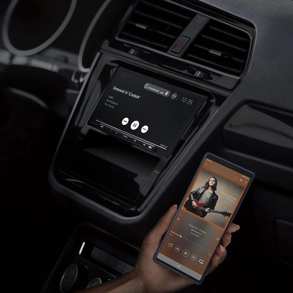 Sony XAVAX6000 w/SiriusXM Media SXV300V1 Tuner CarPlay Android Receiver