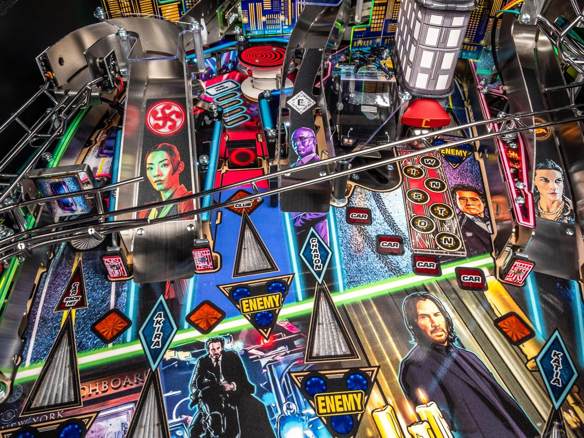 Stern Pinball John Wick with Insider Connected, Premium Edition Arcade Pinball Machine