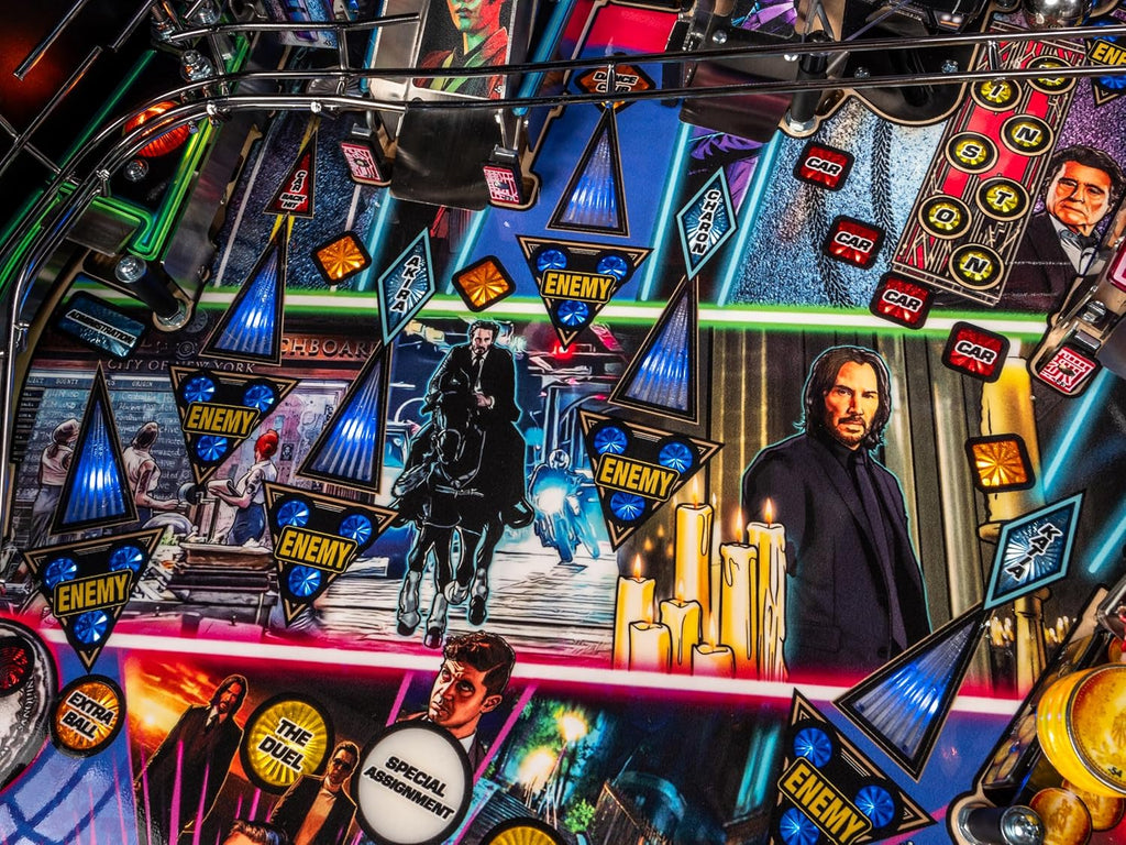 Stern Pinball John Wick with Insider Connected, Premium Edition Arcade Pinball Machine