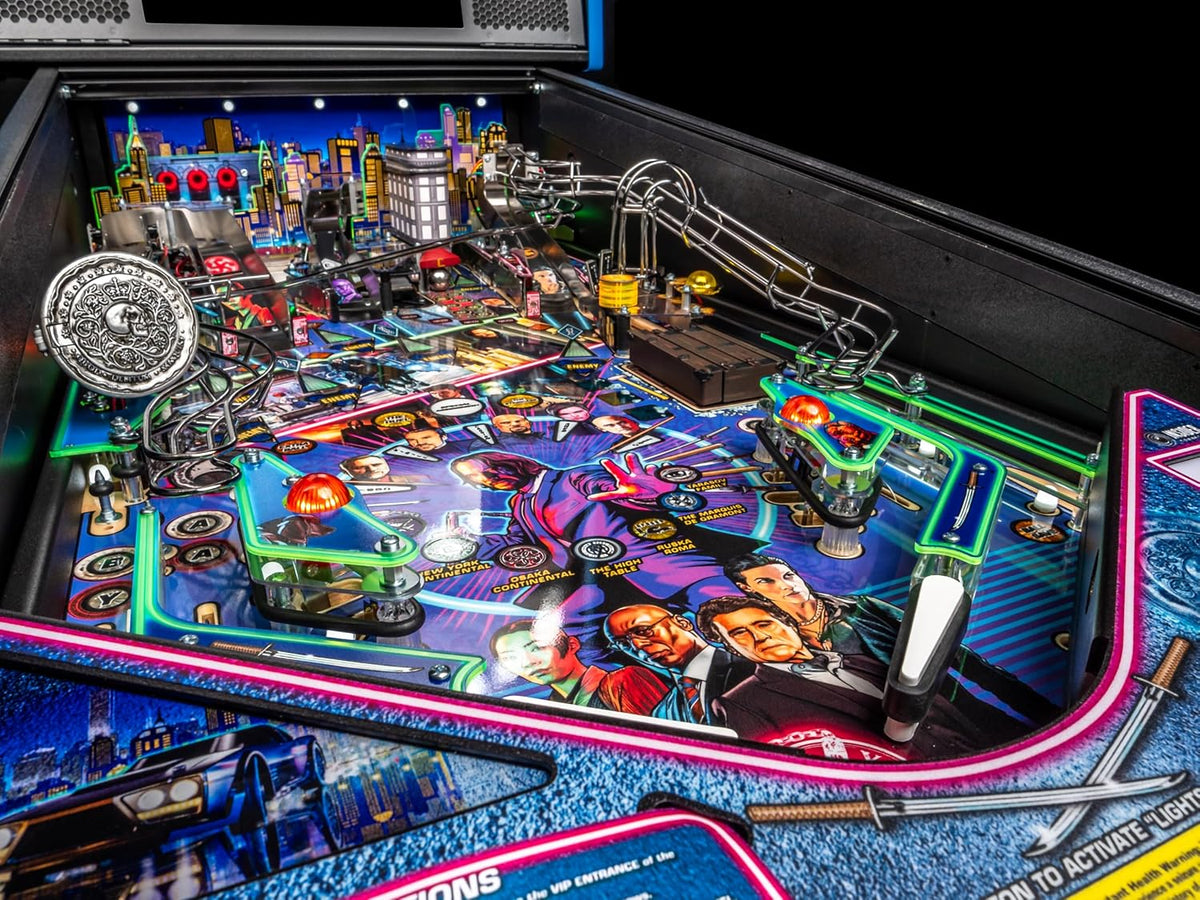 Stern Pinball John Wick with Insider Connected, Premium Edition Arcade Pinball Machine