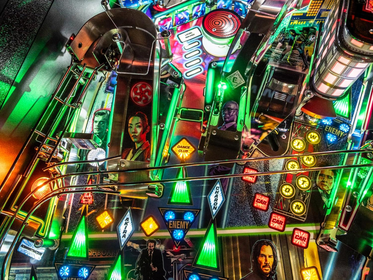Stern Pinball John Wick with Insider Connected, Premium Edition Arcade Pinball Machine