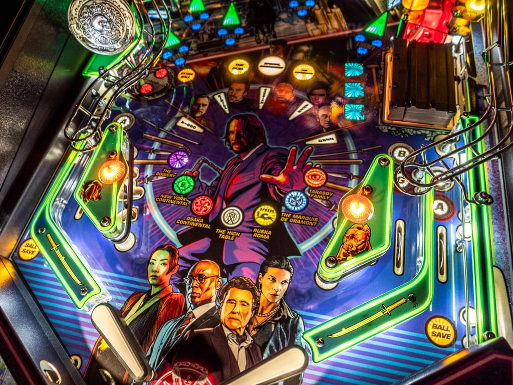 Stern Pinball John Wick with Insider Connected, Premium Edition Arcade Pinball Machine