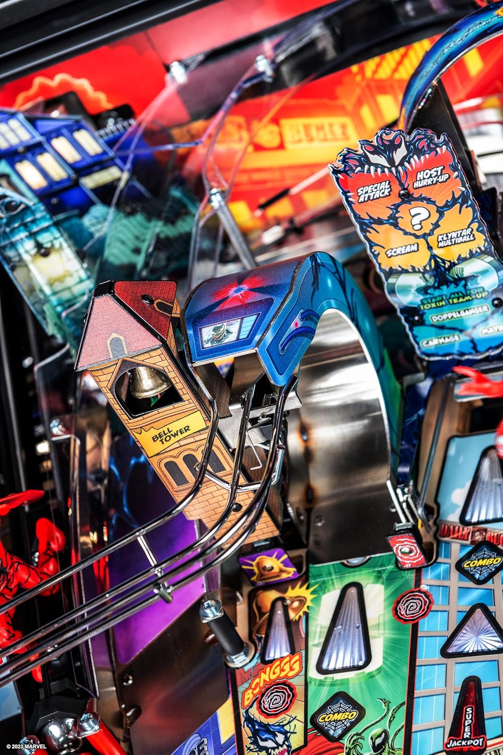 Stern Pinball Venom with Insider Connected, Premium Edition Arcade Pinball Machine
