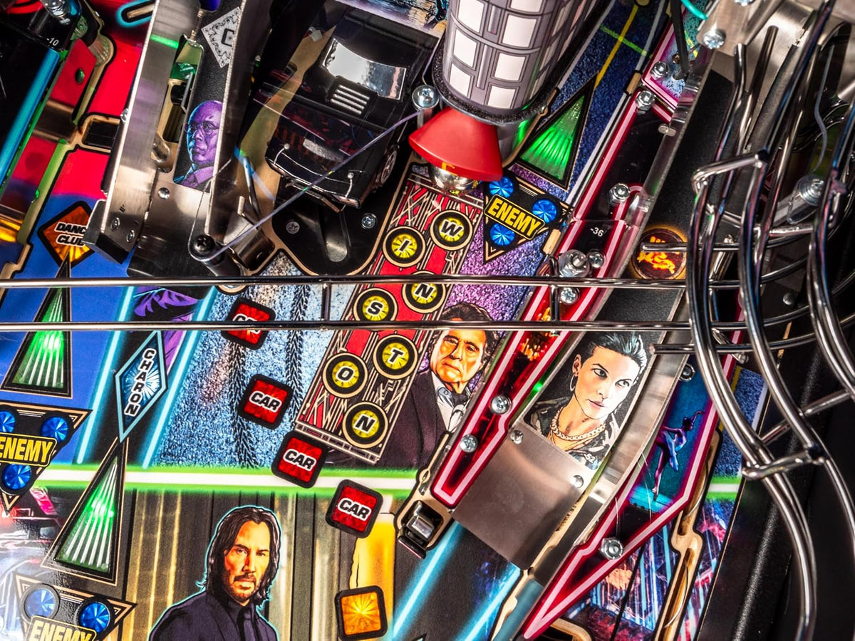 Stern Pinball John Wick with Insider Connected, Premium Edition Arcade Pinball Machine