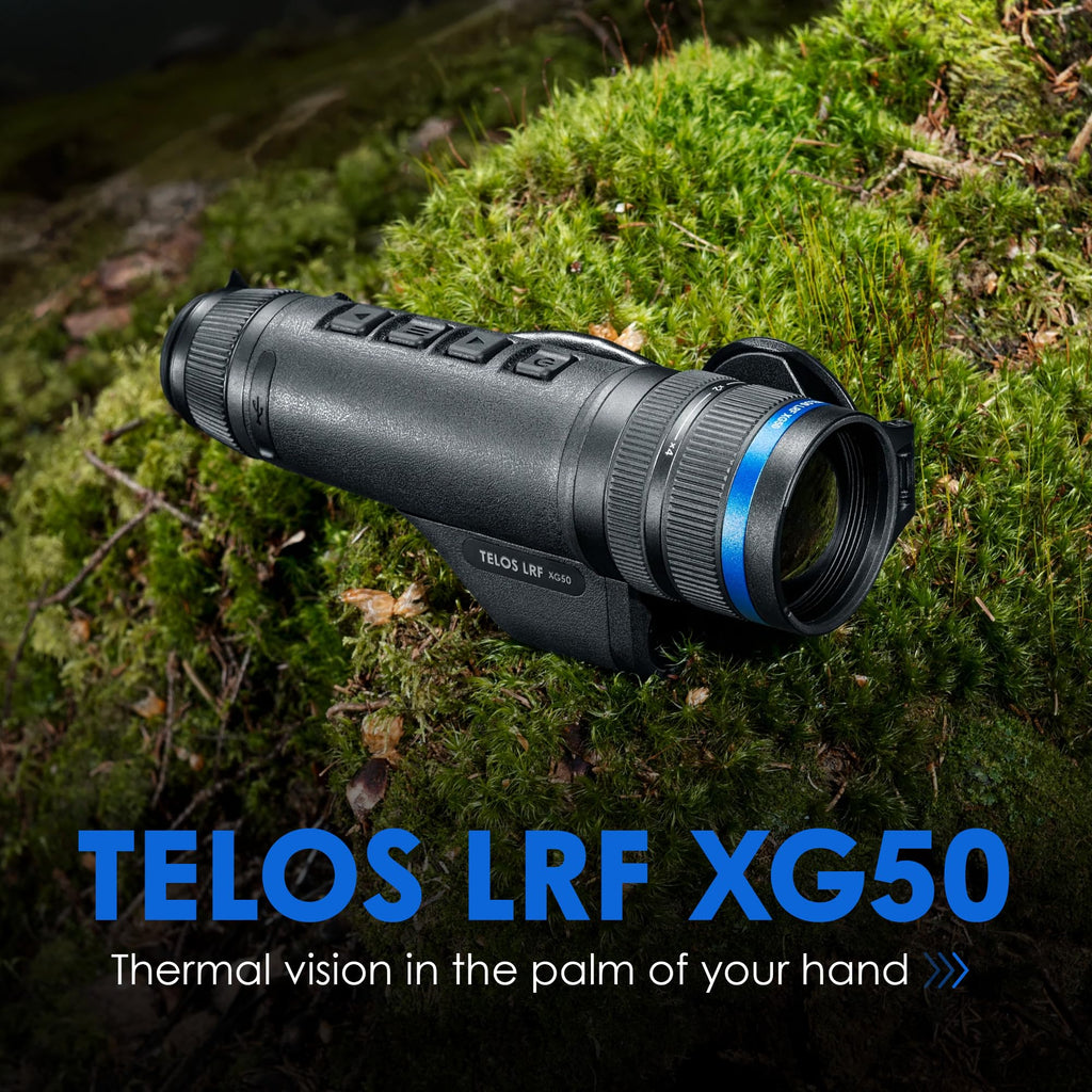 Pulsar Telos LRF Thermal Monocular with Laser Range Finder
