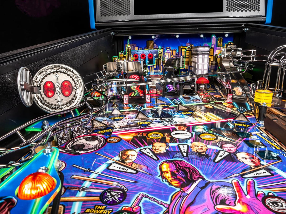 Stern Pinball John Wick with Insider Connected, Premium Edition Arcade Pinball Machine