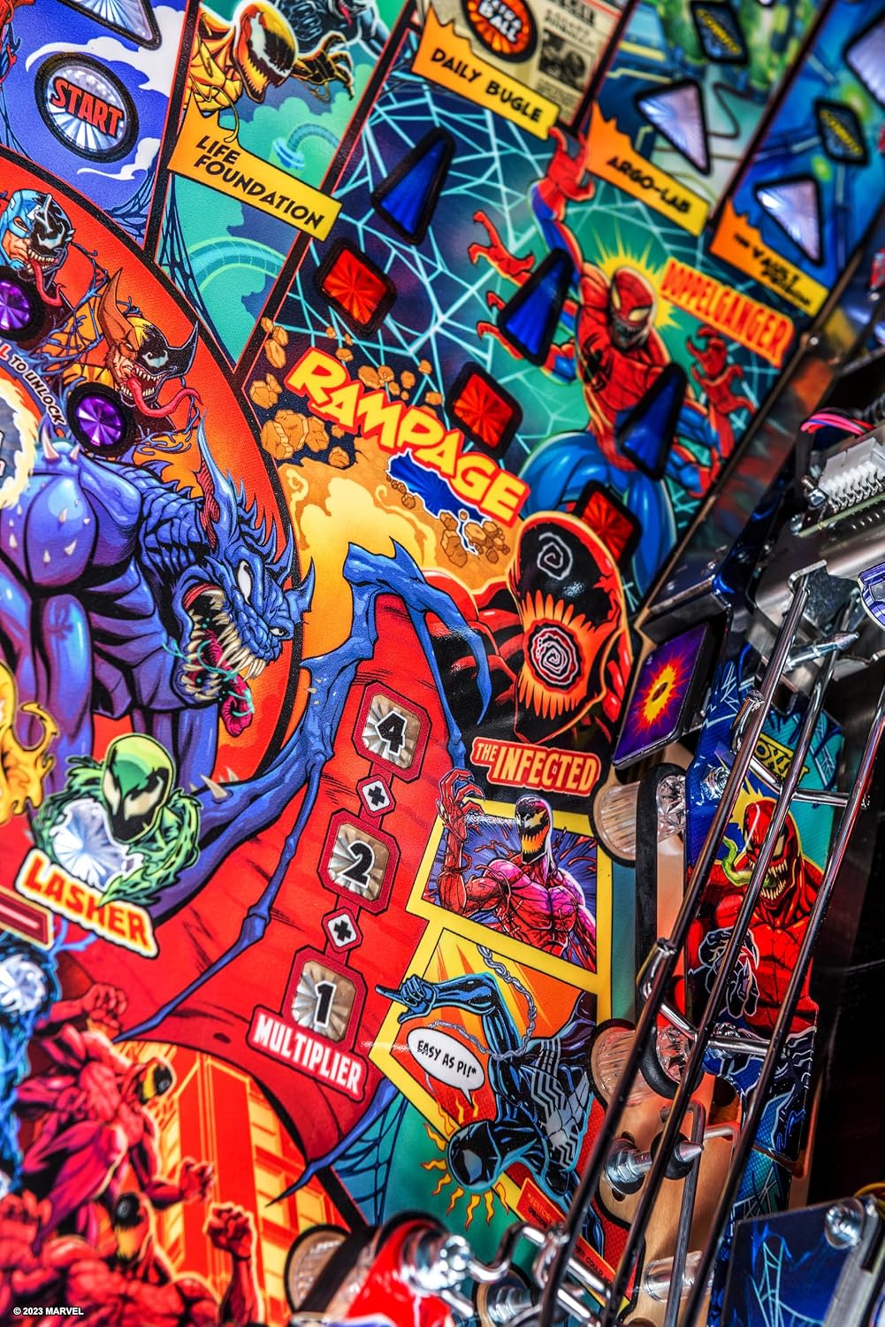 Stern Pinball Venom with Insider Connected, Premium Edition Arcade Pinball Machine