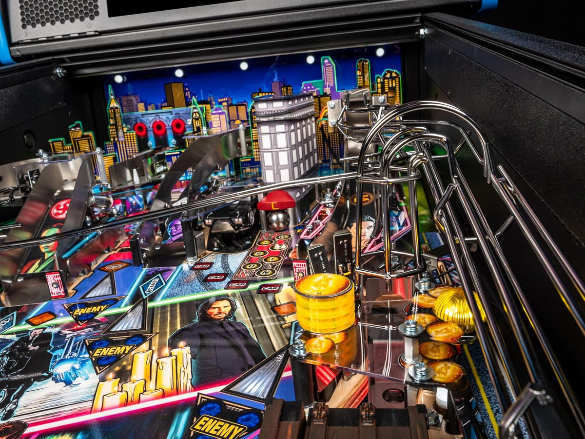 Stern Pinball John Wick with Insider Connected, Premium Edition Arcade Pinball Machine