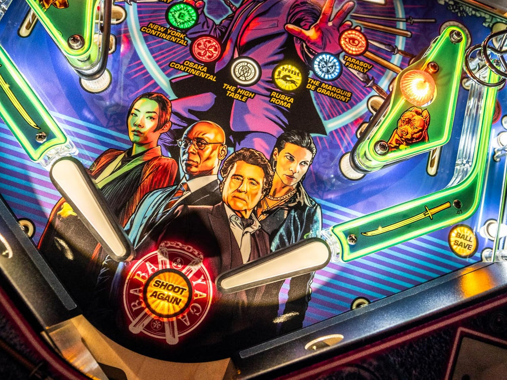 Stern Pinball John Wick with Insider Connected, Premium Edition Arcade Pinball Machine