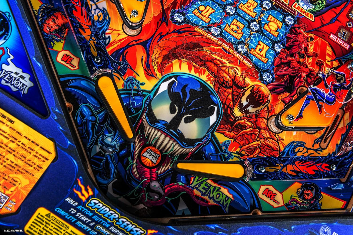 Stern Pinball Venom with Insider Connected, Premium Edition Arcade Pinball Machine