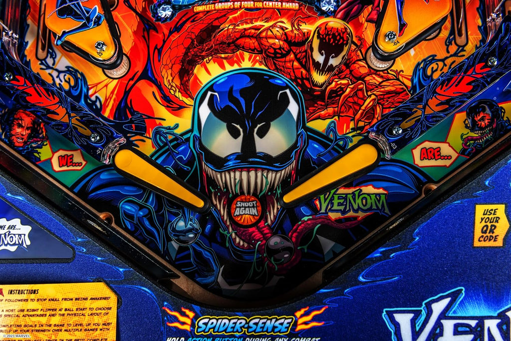 Stern Pinball Venom with Insider Connected, Premium Edition Arcade Pinball Machine