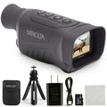 Minolta MNDM625 6x25 Digital Night Vision Monocular with 4K Ultra HD Camera - Black