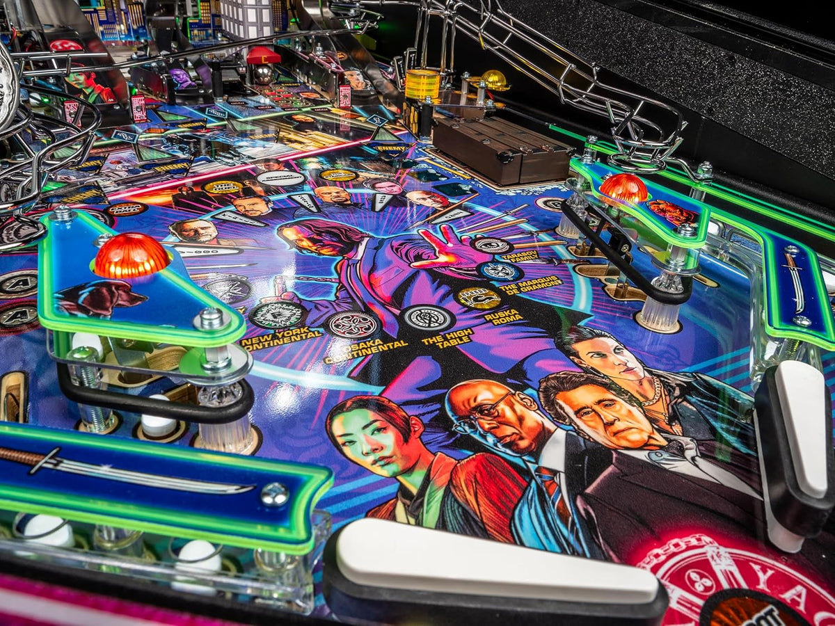 Stern Pinball John Wick with Insider Connected, Premium Edition Arcade Pinball Machine