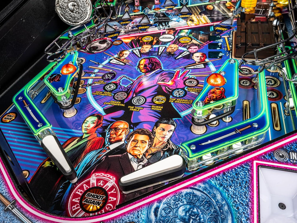 Stern Pinball John Wick with Insider Connected, Premium Edition Arcade Pinball Machine