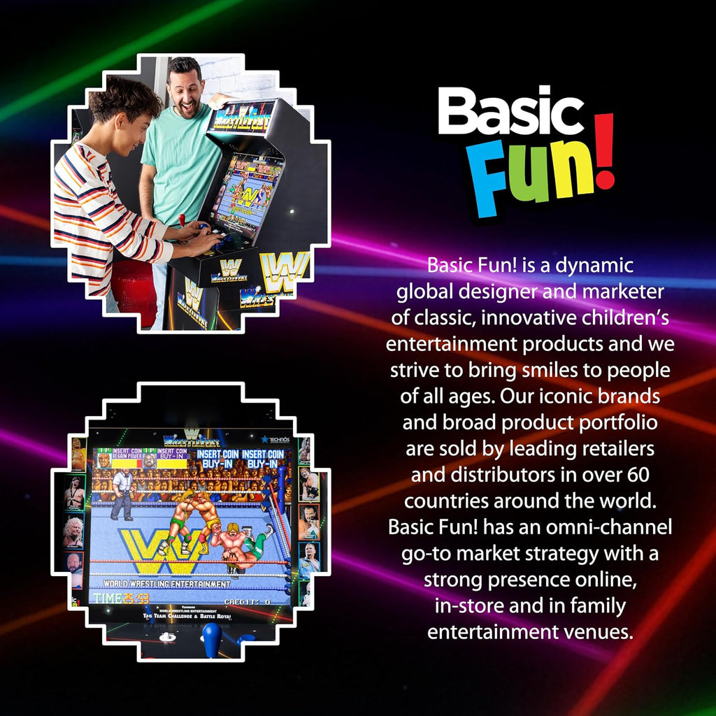 Arcade Classics WWE Ultra Series Game Machine with 5 Games