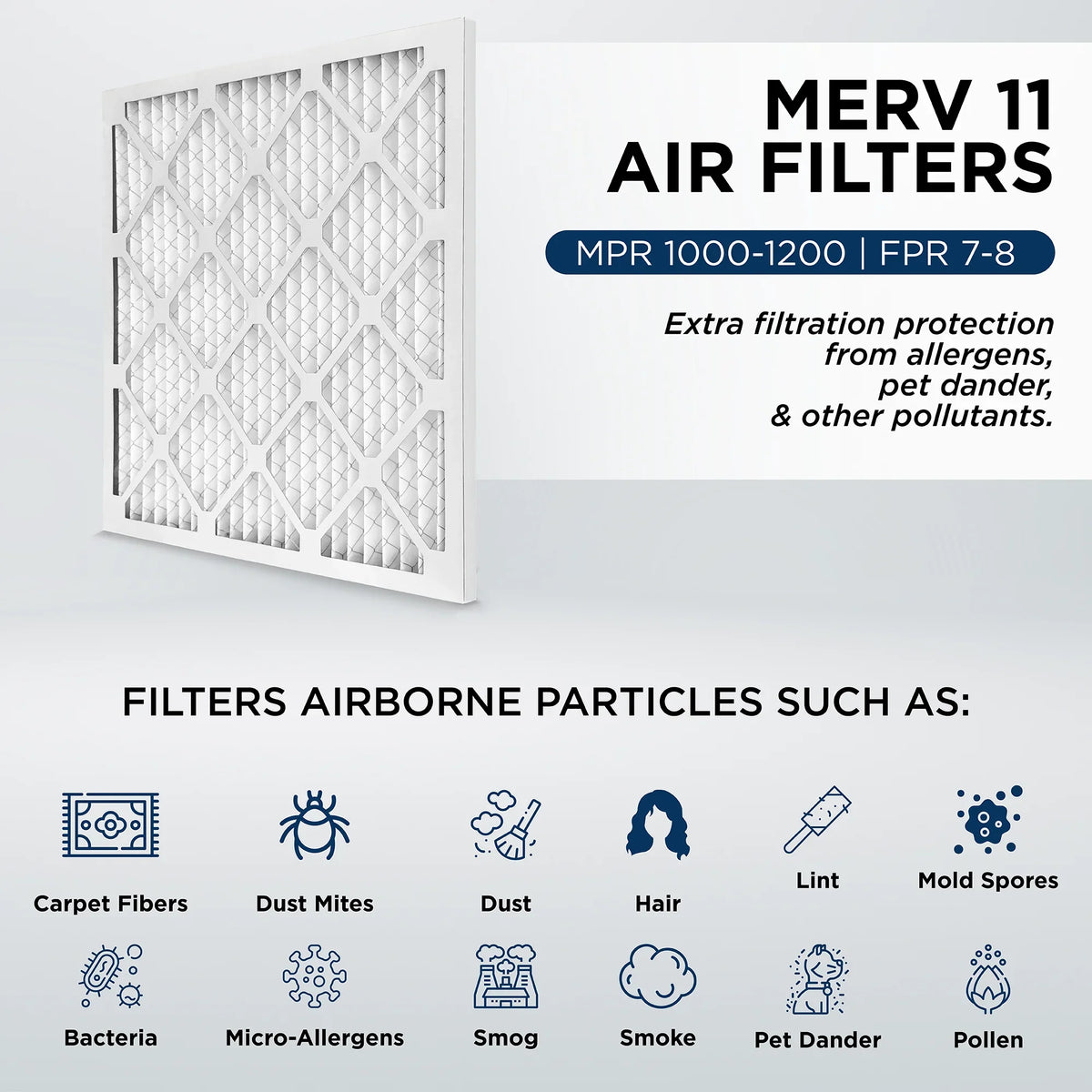 x Case AC Size: by 2" MPR x MERV 24-1/2 of Filters Actual 12. Furnace 16x25x2 1000 oxygen Pleated 15-1/2 Pamlico. 11, 1-3/4