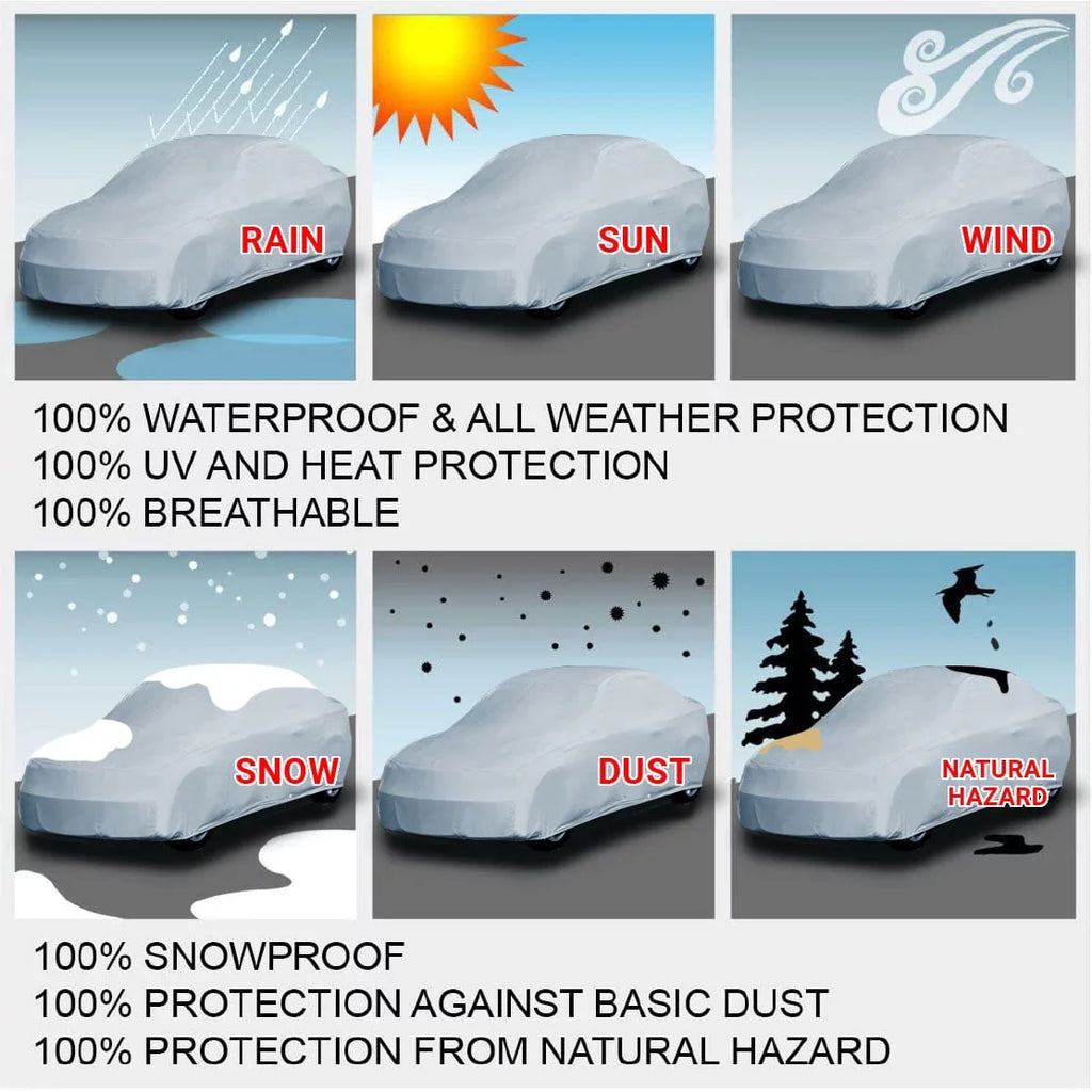 2010-2015 Fits: Custom All-Weather Car Miata] Waterproof Cover [Mazda