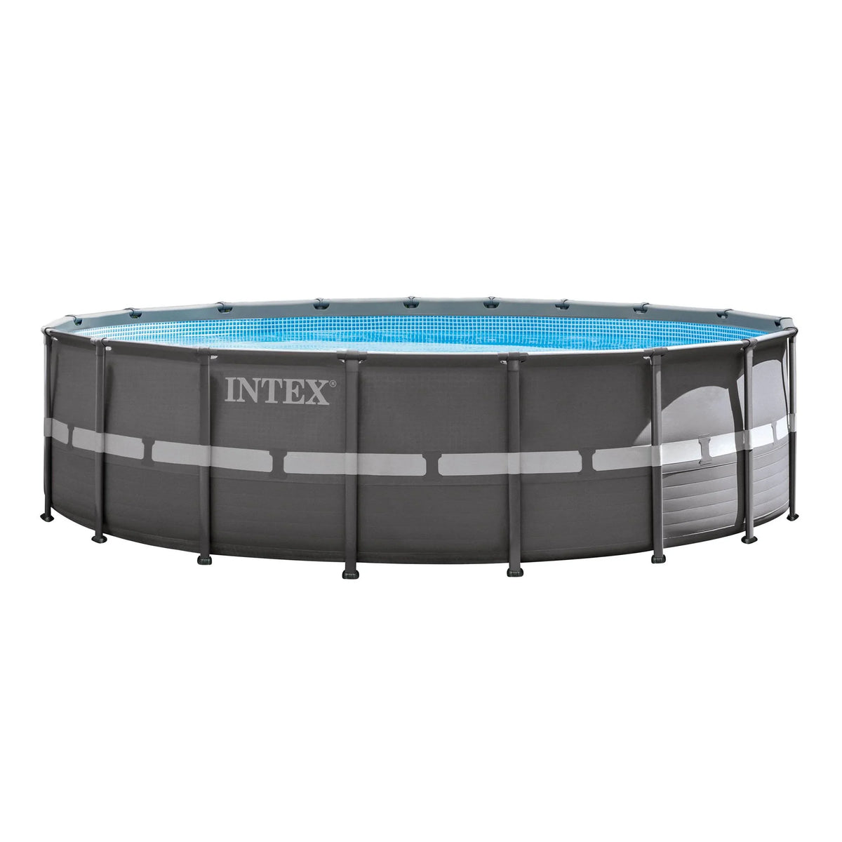 Ground 52" Intex 18' Filter x Frame Ultra Pump Pool Sand Set with Swimming Above