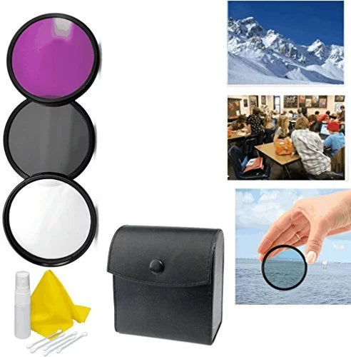 A6000 Coated 3-Piece 67mm 3pc + Sony Filter Multiple Alpha Kit Kit Appropriate Cleaning