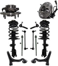 Wheel Sway Front Bearing Links, Chrysler Control Replacement Lower Detroit Joints, 2004 Arm Replacement Struts, Bar Pacifica 2006 - w/Ball Axle 2005 12pc Inner Tierods, End Outer Hubs for