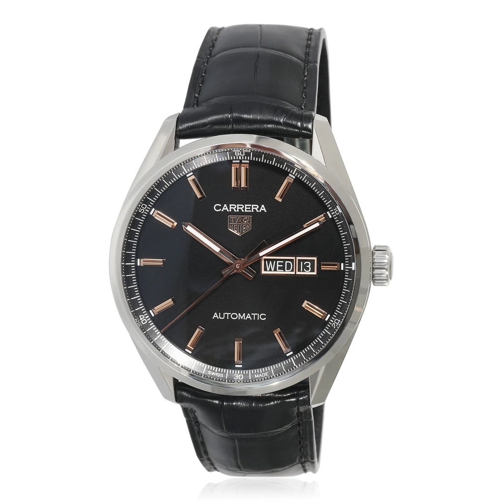 WBN2013.FC6503 Stainless Men's in Pre-Owned Heuer Carrera Tag Steel Watch