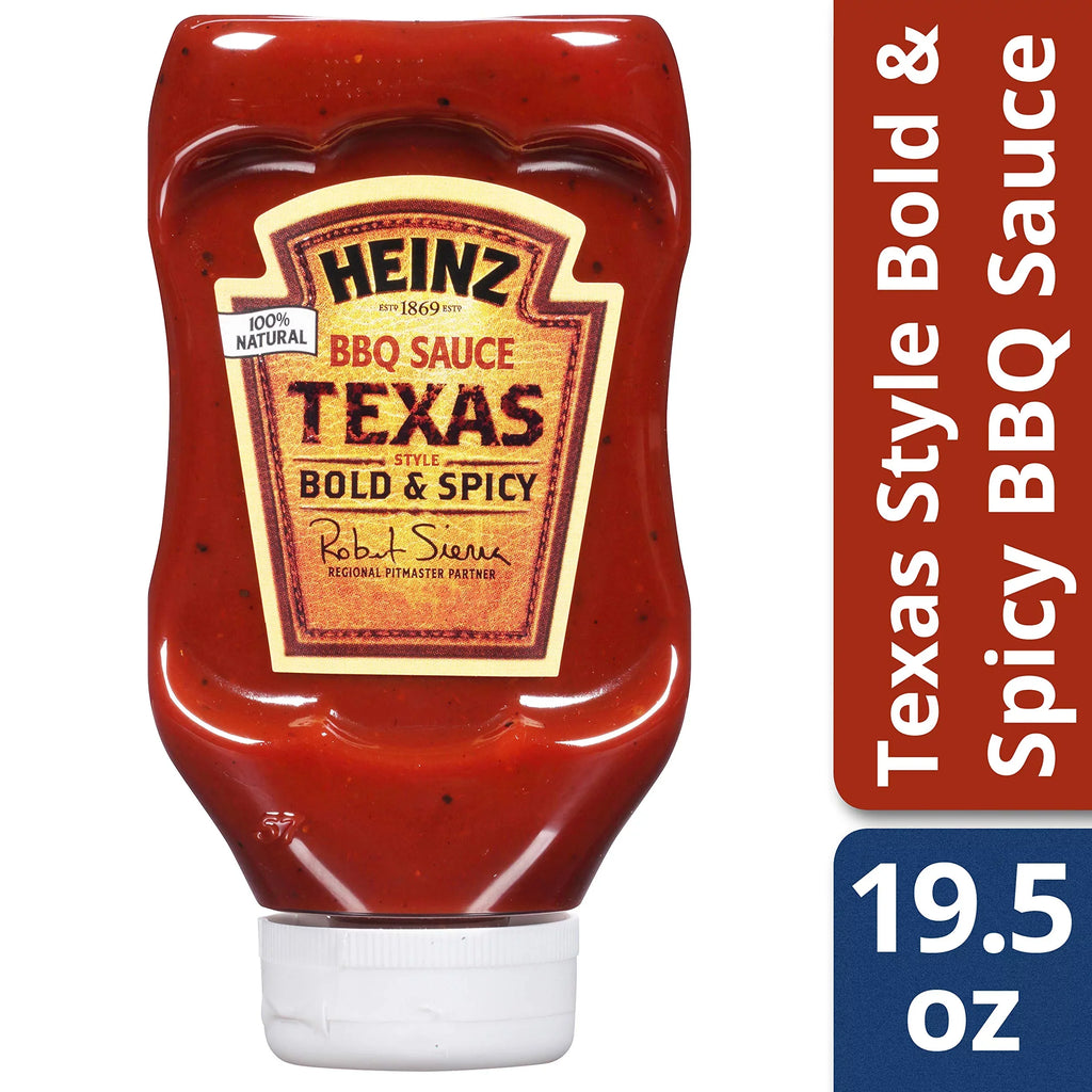 BBQ Bottles, Sauce Style of Texas oz & Spicy Pack Heinz 6) (19.5 Bold
