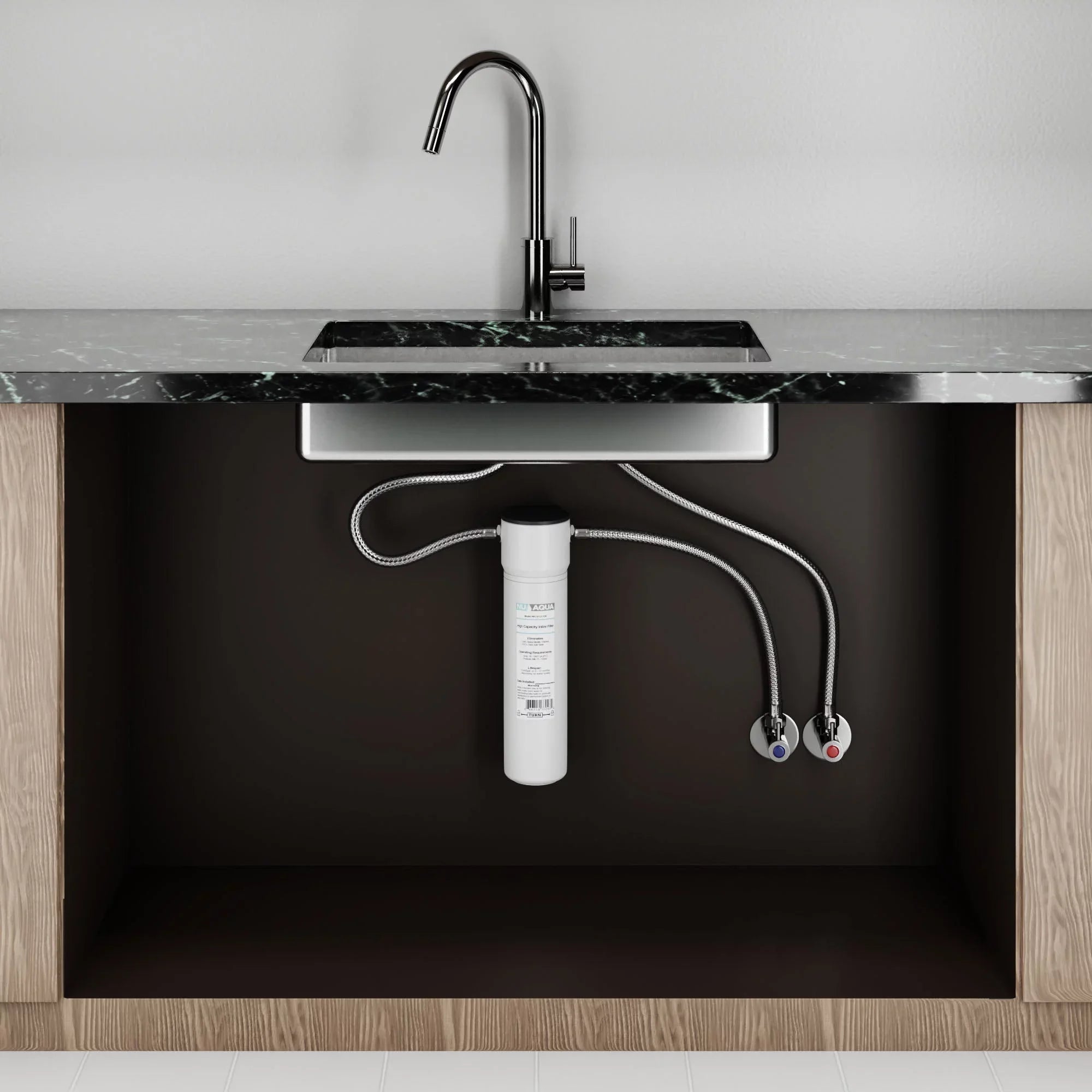 Change 3/8" Filtration NU Undersink System Quick 1 Aqua Stage