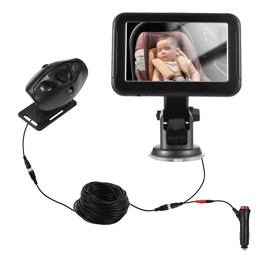 View Wide Display Rear Seat 5 Mirror Seat Baby Monitor Seat Invigilator,Camera 5 Seat 150° 5 Inch Camera Car Inch Car Dazzduo Baby Car 150° Baby View Display Baby Car Mirror Wide Monitor Vision