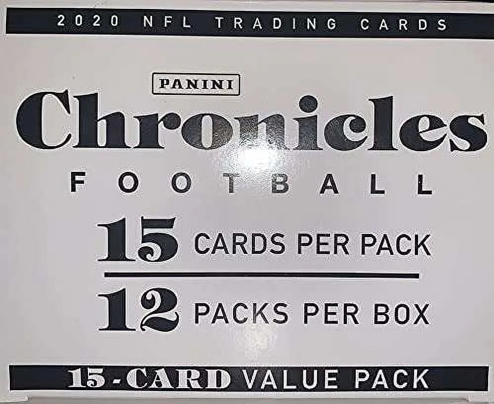 2020 Panini Pack Box Chronicles Football Fat