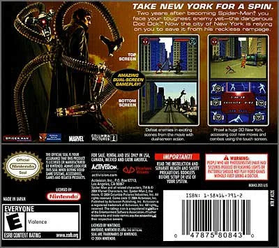 Nintendo - Spider-Man DS 2