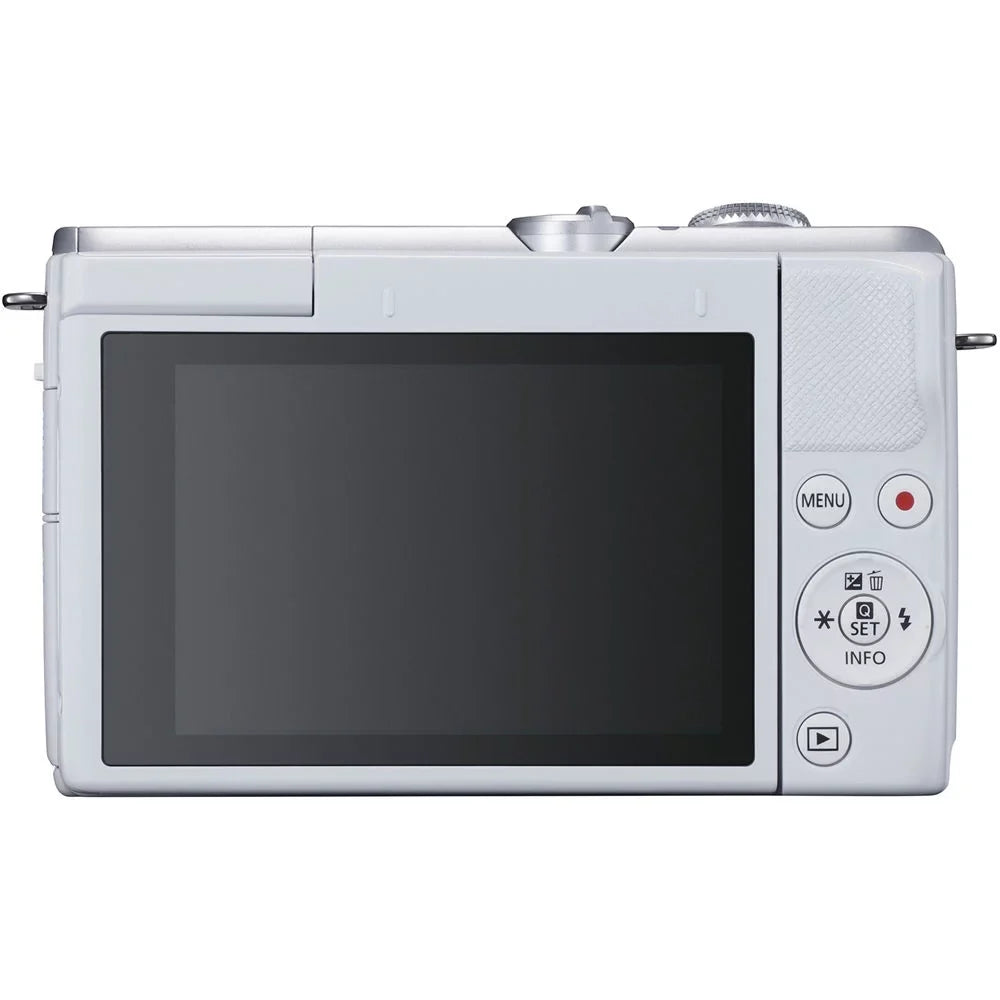 '+ and + Filter More Color Card M200 55-200mm (White) Mirrorless + Card Reader Kit 15-45mm with + + Kit Filter (3700C009) + 64GB EOS Battery Canon Charger + Lenses Camera LPE12