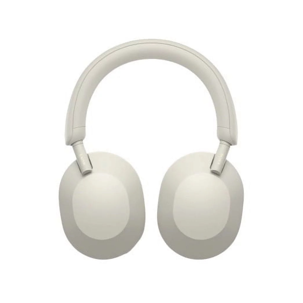 WH-1000XM5 Over-Ear Bundle Wireless Noise Sony Canceling (Silver) Headphones
