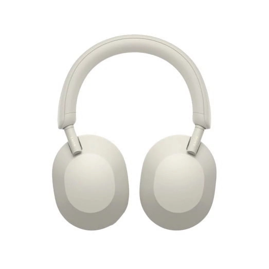 WH-1000XM5 Over-Ear Bundle Wireless Noise Sony Canceling (Silver) Headphones