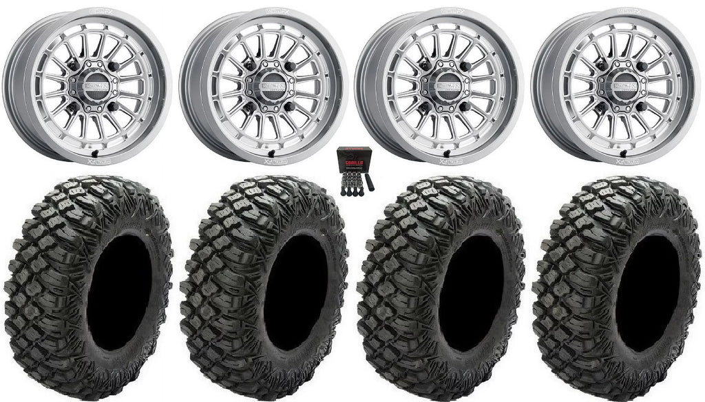 / 1000 Crawler Delta / XR 15" Tires 33" Maverick Pioneer Wheels Gm MetalFX Honda Talon X3 Contrast Cut Can-Am