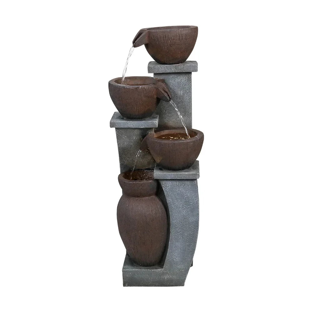 Your with Outdoor Lights LED 22.0 Outdoor Fountain Ambiance Elevate - - Water