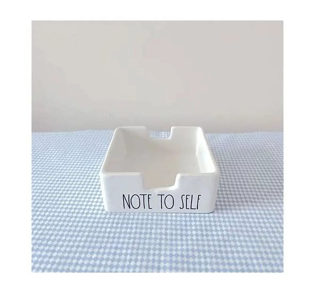 3.75 Holder Note Home 1.5 Black Ceramic SELF NOTE Dunn sides Ivory Rae all x Letters 3.75 x TO Office Sticky LL
